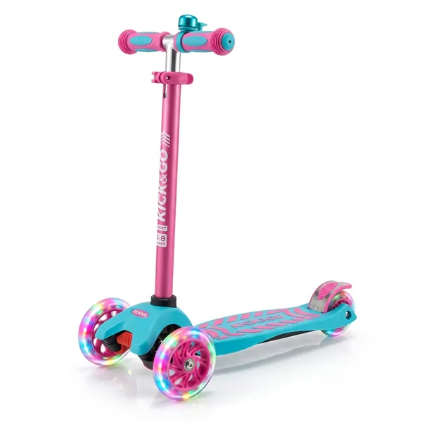 Nova Turbo 3 Tekerlekli Işıklı Scooter